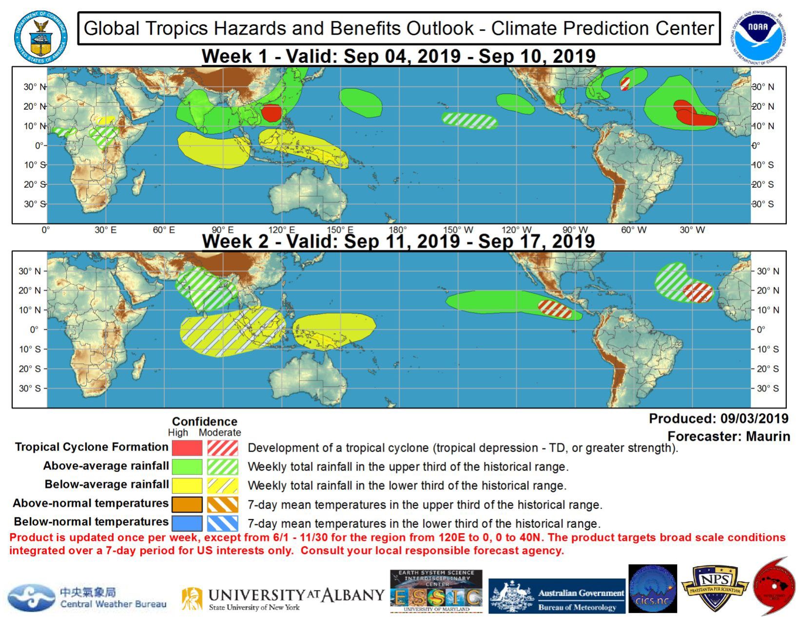 Global Tropics Hazards and Benefits Outlook
